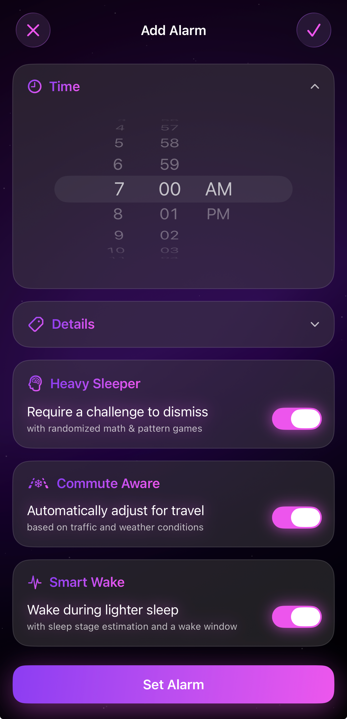 AlarmzZ App Screenshot